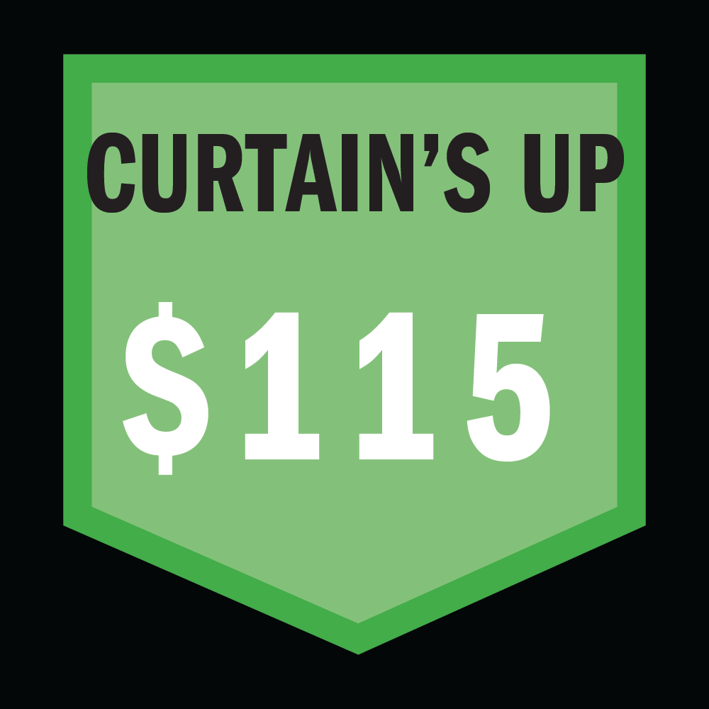 Curtains Up Wednesday 7:00 pm (Icon Image)